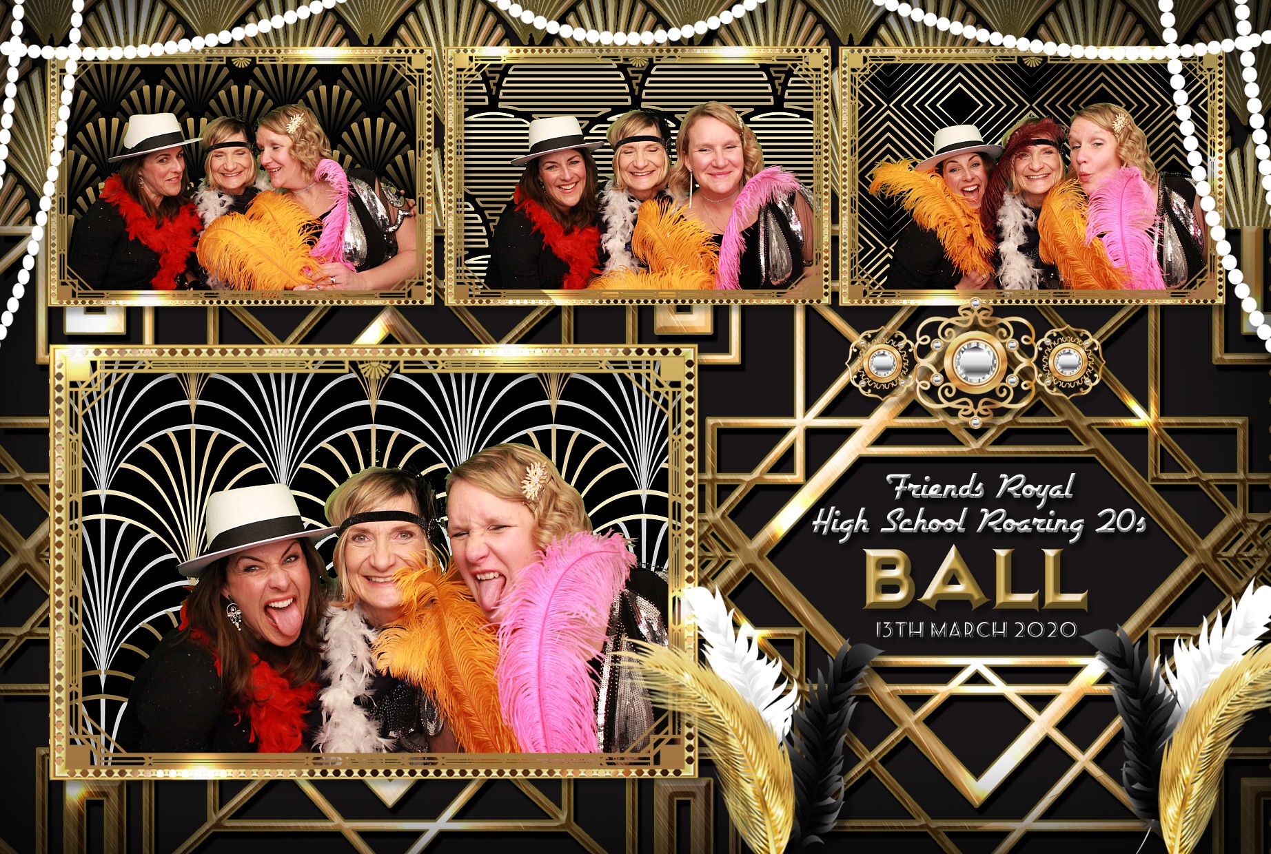 Friends Royal High School Roaring 20s Ball | View more photos from the event at gallery.myphotoboothexperience.co.uk/u/MyPhotoBoothExperienceLtd/Friends-Royal-High-School-Roaring-20s-Ball